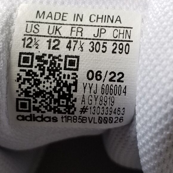 Adidas Powerlift 5 Powerlifting Weightlifting Shoes White GY8919 Mens Size 12.5 - Picture 7 of 10